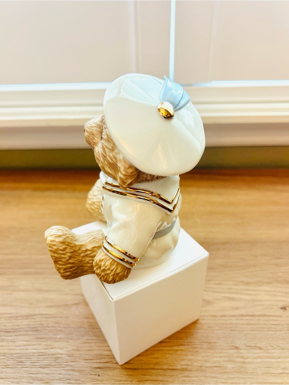 Baby Boy Nautical Gift Box 12M Sailor Outfit Lenox Bear Book Sailboat - Picture 8 of 16